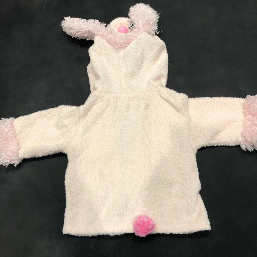 BABY STEPS BATHTIME BUNNY HOODED SPA BABY ROBE